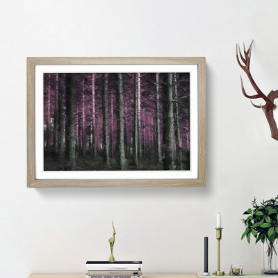Forest in Pink - Framed Print