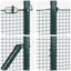 120cm H x 1000cm W Metal Border Fencing