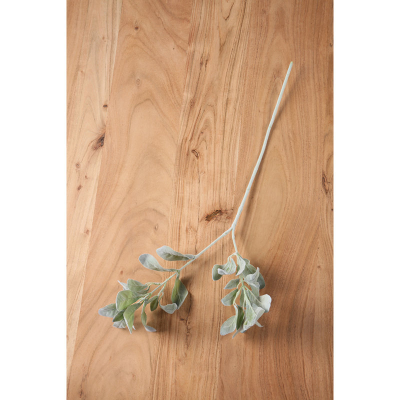 Faux Frosted Lambs Ear Stems