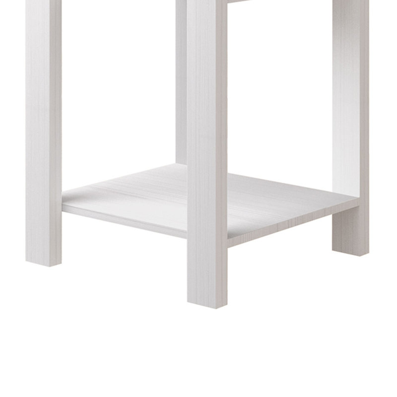 Ensemble de 3 tables basses et tables de bout avec pieds en angle gris clair, Gris clair