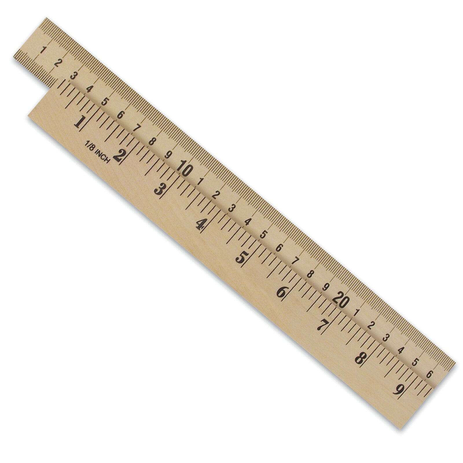 Wooden Meter Stick Ruler