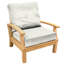 Monterey Teak Outdoor Deep Seating Lounge Chair-1738024091