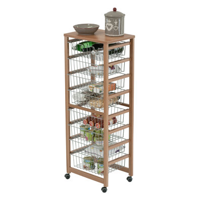 Bowles Solid Wood Kitchen Cart
