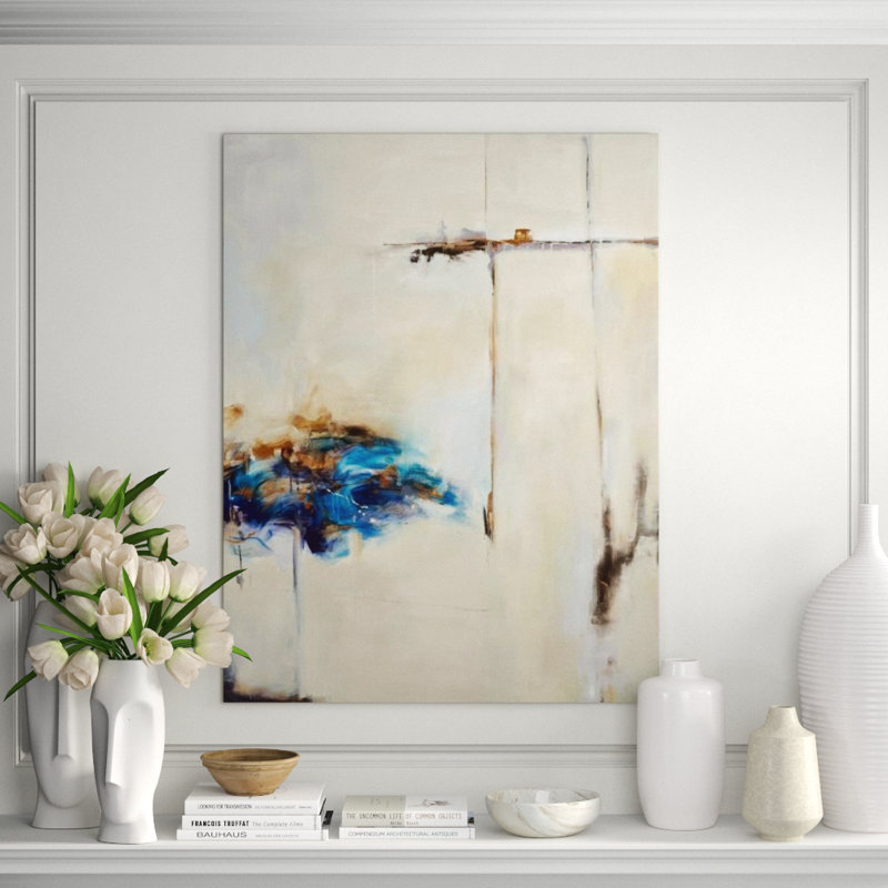 Frosty Harbor Print by Samuel Kane, 62" H x 47" W, Outdoor