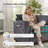 65 In Full Sleeper Sofa Bed, Convertible Pull Out Couch With Small Table-1674305358