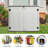 Outdoor 254 Gallons Plastic Storage Deck Box