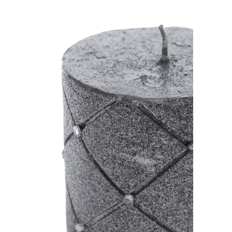 Pillar Candle, 10cm H x 7cm W x 7cm D