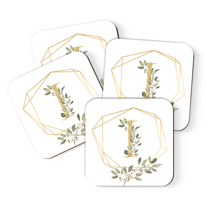 Sous-verres Café à monogramme, I