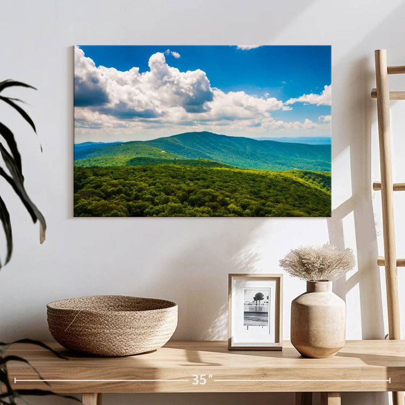 Scène Alvord Blue Ridge Mountains, H 16 po x l 24 po