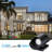 8.66" Modern Integrated LED Up Down Wall Light, 24W (125W Eqv.) Outdoor LED Wall Sconces, 120V for Commercial, Aluminum Anti Glare LED Flush Mounted Sconce, CRI 90+, 2250lm, 3000K Warm White