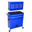 8 armoires de rangement sur roulettes - mouvement de tiroir lisse Blue To Damage-496951899