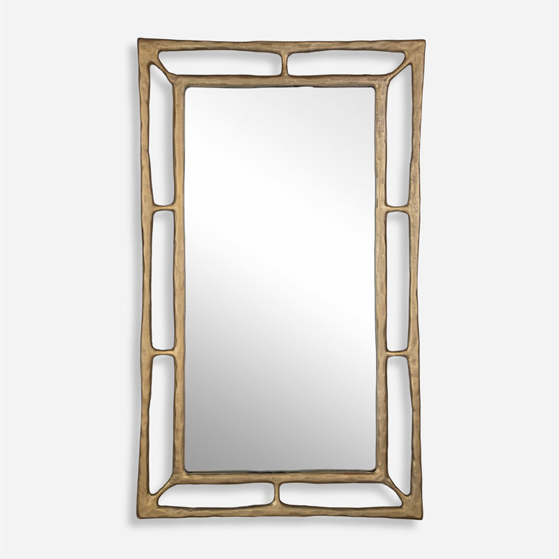 Felix Cast Aluminum Wall Mirror
