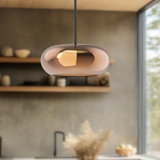 Luminaire suspendu tambour 1 lumière DEL 1 lumière