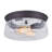 Marquette Glass Flush Mount-29235806