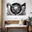 Impression sur toile d'hélice d'avion-482348458