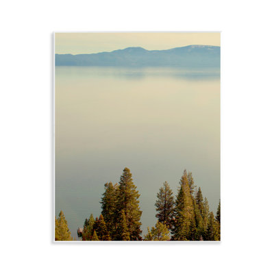 Plaque murale Pure Bliss Lake View, design par Gemma Bardot