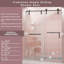 Porte de douche coulissante simple en verre trempé transparent sans cadre-115723131