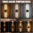Dimmable Wall Sconce Rechargeable Black Fixture with Remote and Touch Control for Mirror Painting Bedroom Living Room