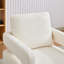 Fauteuil demi-tonneau pivotant rembourré Riqui-1866479127