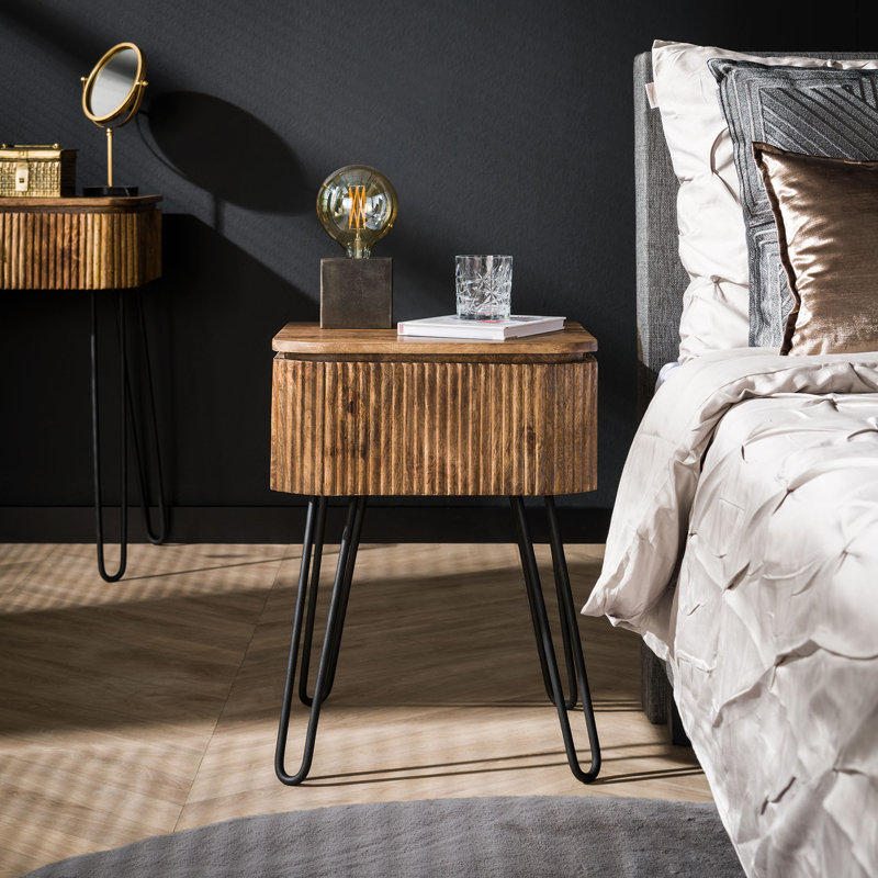 Orionis 1 Drawer Bedside Table