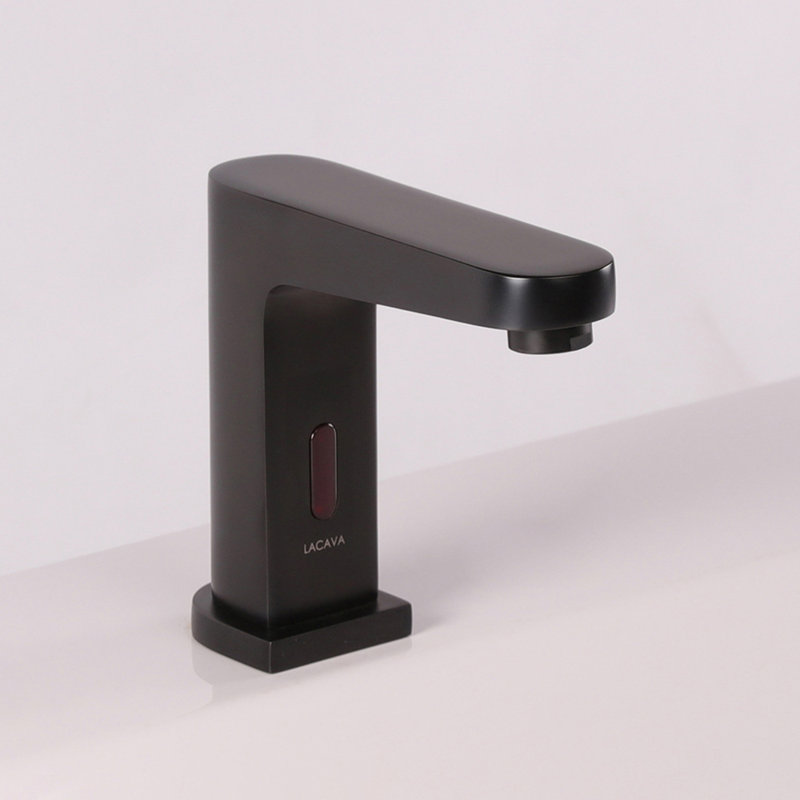 Zoom Single Hole Bathroom Faucet, Matte Black