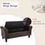 Escarleth Faux Leather Upholstered Storage Bench-1078105398