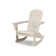 Nautical Adirondack Rocking Chair