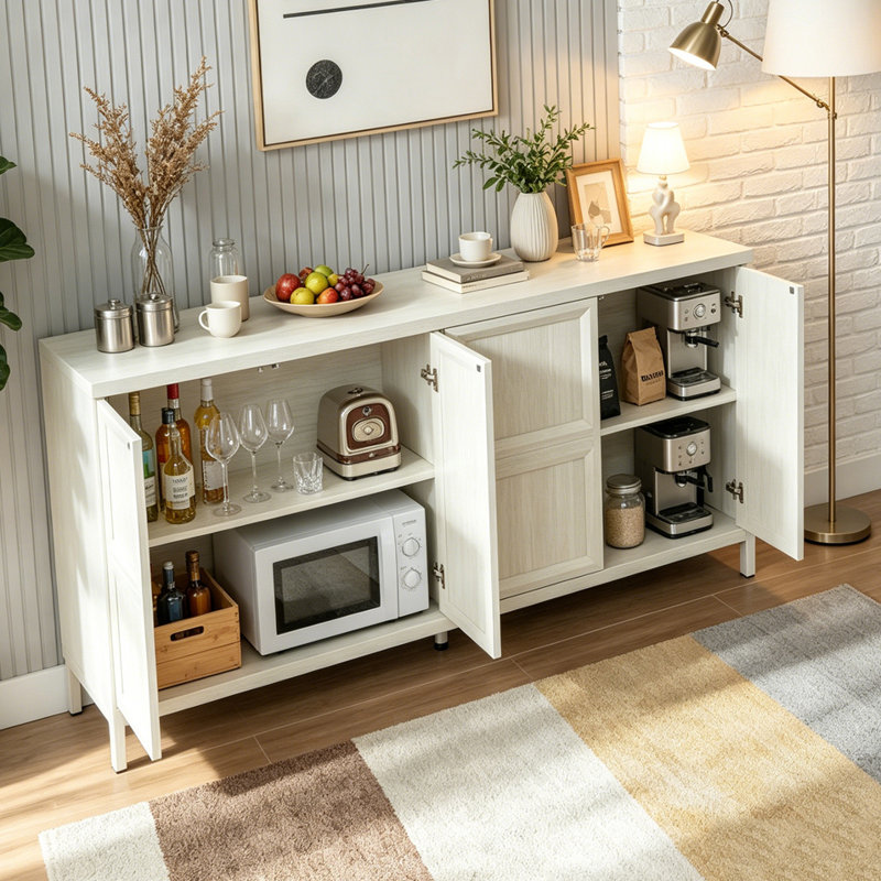 Buffet 67 po, Light Gray