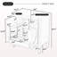 Meuble-lavabo 30 po avec lavabo, deux portes avec tablette, charnières de porte à fermeture en douceur, style rétro, blanc-1086528256