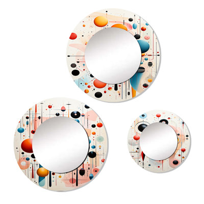 Eliger Metal Round Mirror