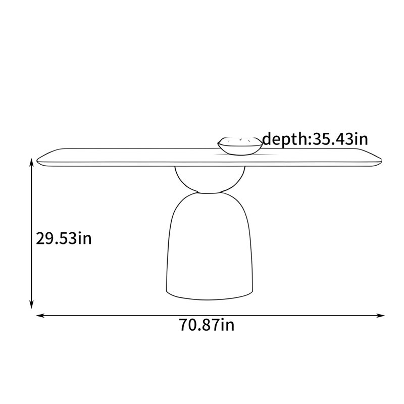 Hudspeth, 29.53"H x 70.87"L x 35.43"W