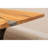 84" Live Edge Oak Dining Table