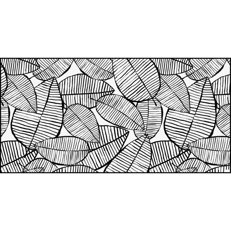 Brophy Vinyl Machine Printed Area Rug, Runner 80 x 300cm
