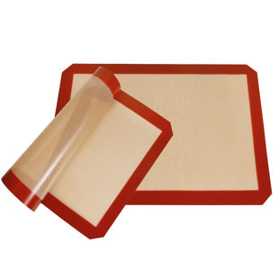 Tapis de cuisson antiadhésif en silicone Hidbea (Ensemble de 2)