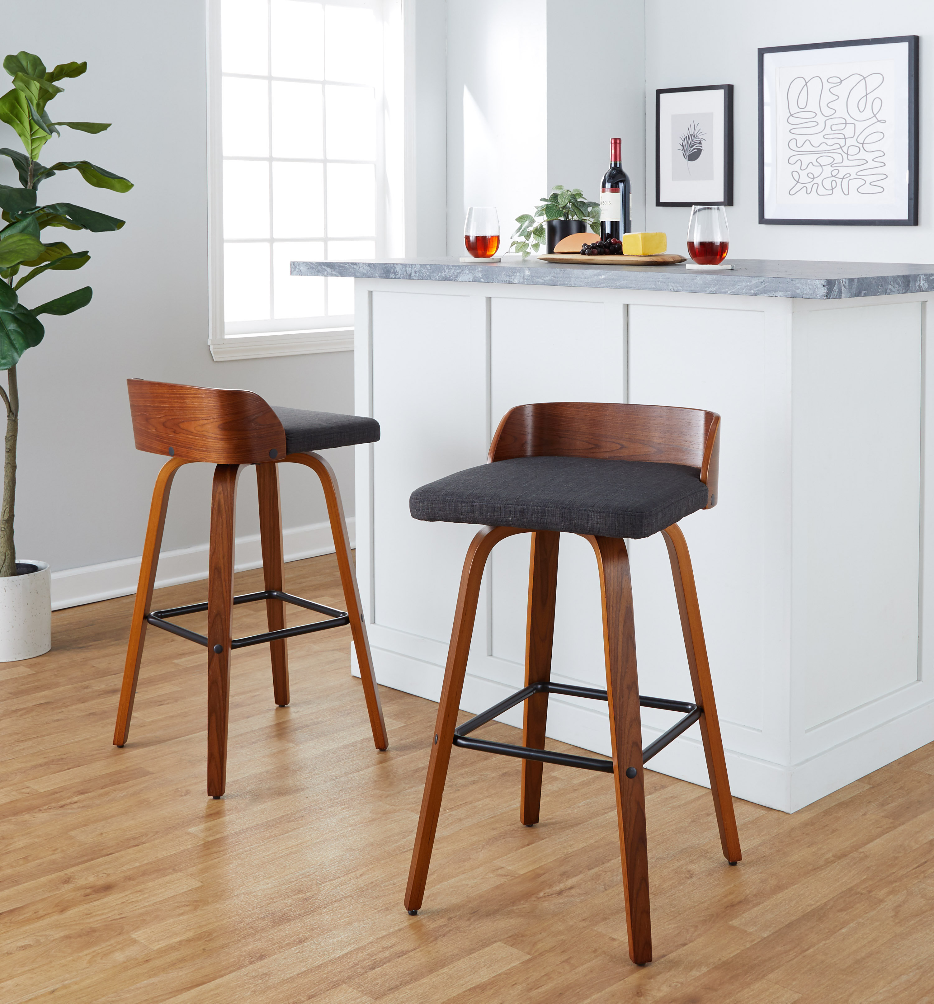 LumiSource Swivel Stool Wayfair   Swivel Stool 