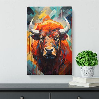 Buffalo Modern - Wrapped Canvas