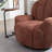Petal Tufted Swivel Bucket Chair(Set Of 2)-2091933640
