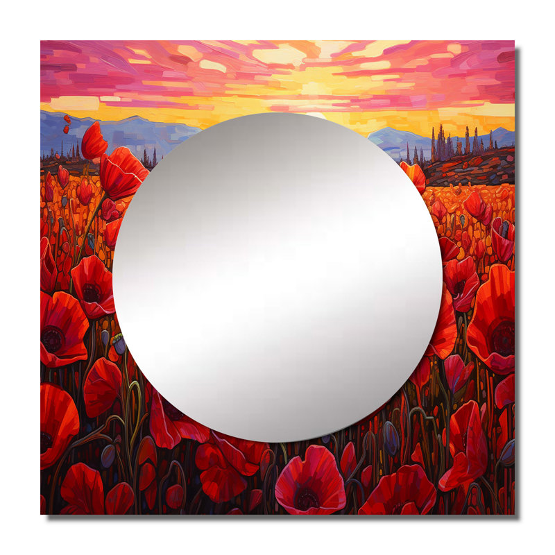 Miroir mural Eddra, 29 po x 29 po