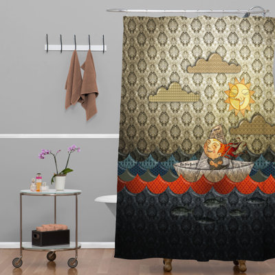 Jose Luis Guerrero Modern Shower Curtain