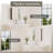 Cyrille Recessed & Surface Framed Medicine Cabinet with Mirror and Shelves-819396607-811418155