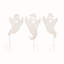  Glow In The Dark Ghost Y/S Set of 3 Halloween Home Decorations