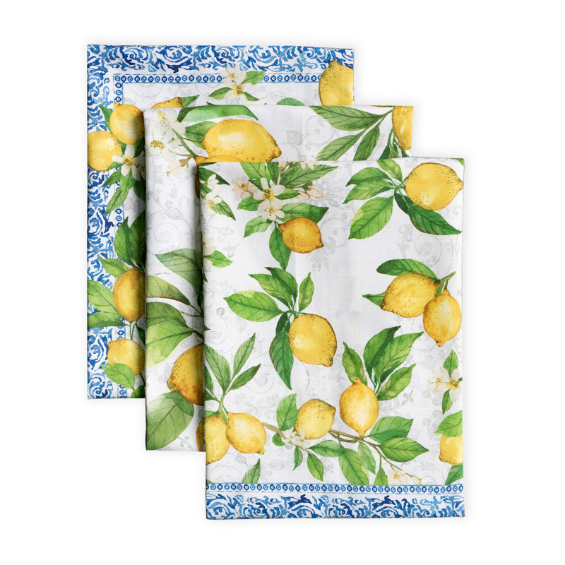 Plaid fleuri d'été Maison d'Hermine 100 % coton - 152 x 203 cm