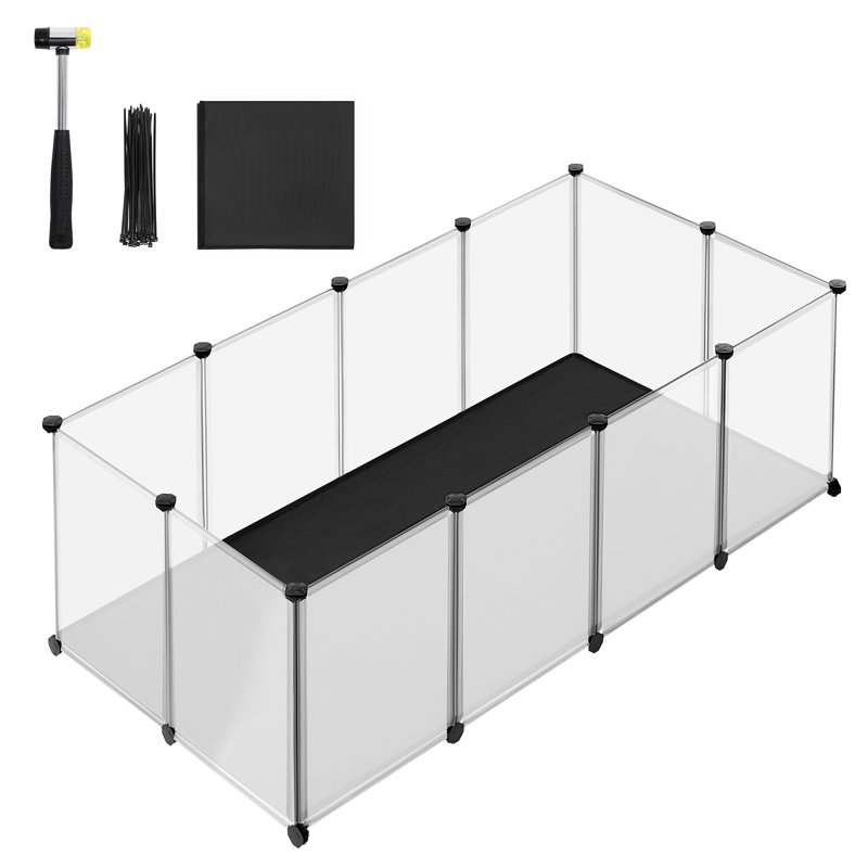 Small Animal Playpen, 46" H x 143" W x 46" D