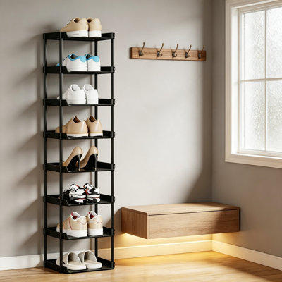 8 Pair Shoe Rack