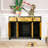 Hand-Painted Entryway Cabinet