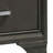 Grey 2-drawer Nightstand