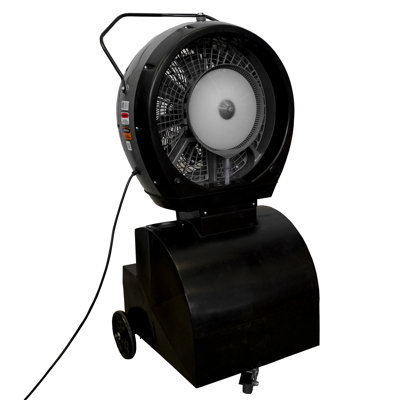 CYCLONE 48" Pedestal Reservoir 18 Gal Fan