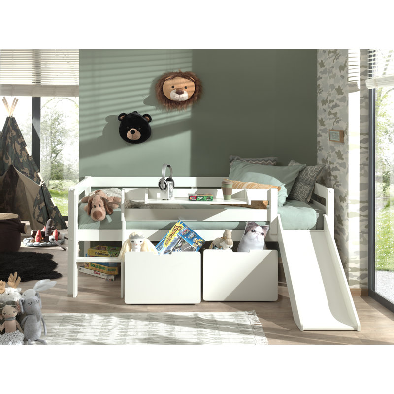 European Single (90 x 200cm) Bed by Vipack, White