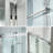 56-60x76" Double Sliding Shower Door with 3/8" Thickened Upgrade Tempered Glass | Stainless Steel Hardware | Safe, Explosion-Resistant, Clear & Stylish, Sturdy & Durable -50287687