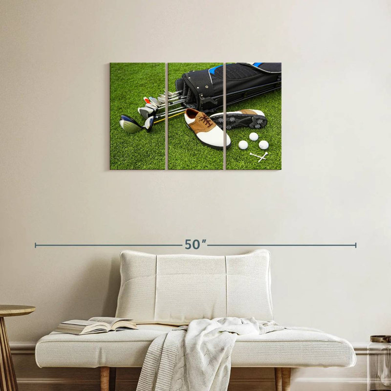 Ensemble de matériel de golf, H 20 po x l 33 po